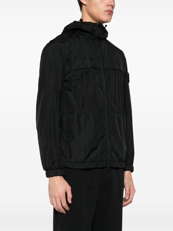 Stone island best sale black lightweight jacket