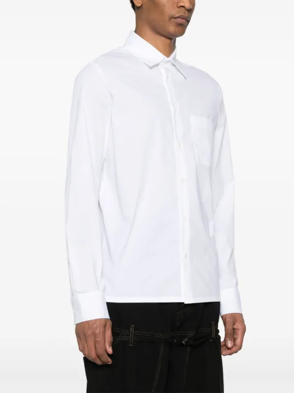 Tシャツ・カットソー JACQUEMUS 'Chemise De Costume' shirt (24H243SH0641454 100) Jacquemus La Chemise De Costume Shirt | White | FARFETCH JO