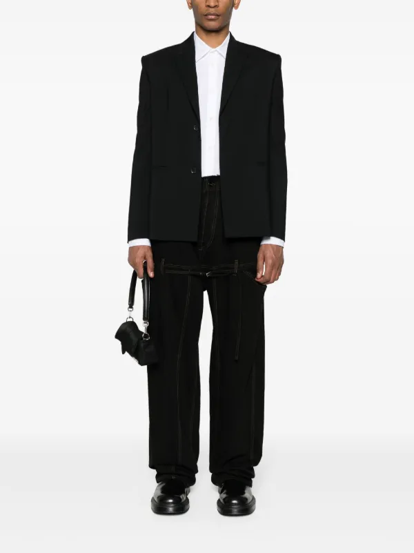 Jacquemus La Chemise De Costume Shirt | White | FARFETCH JO