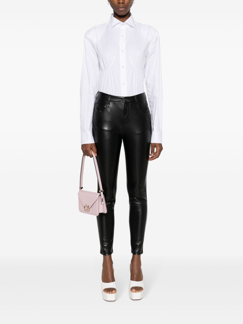 Ermanno Scervino Skinny broek - Zwart