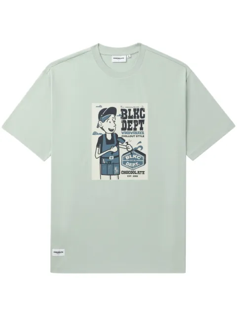 CHOCOOLATE playera con estampado gráfico