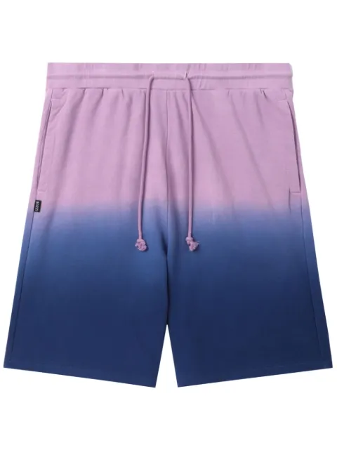 izzue shorts deportivos con efecto degradado