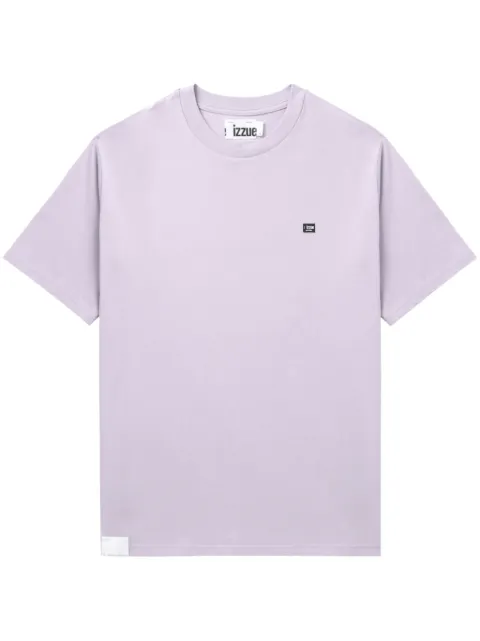 izzue logo-appliqué cotton T-shirt