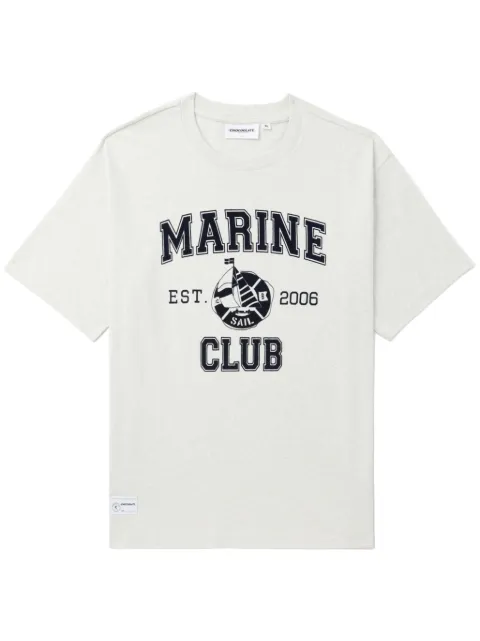 CHOCOOLATE graphic-print cotton T-shirt