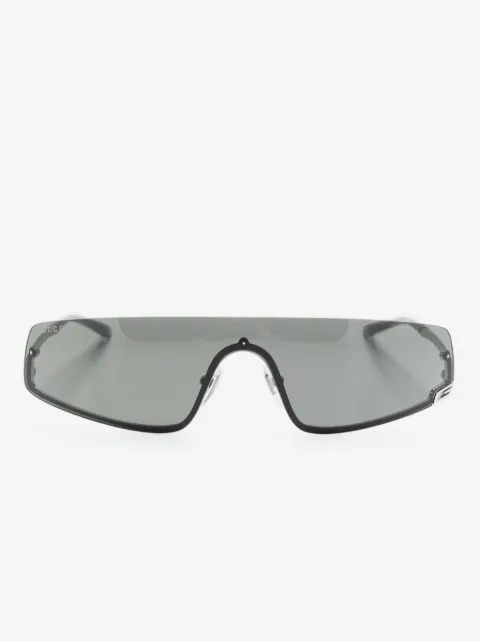 Gucci Eyewear Square G Sonnenbrille mit Shield-Gestell