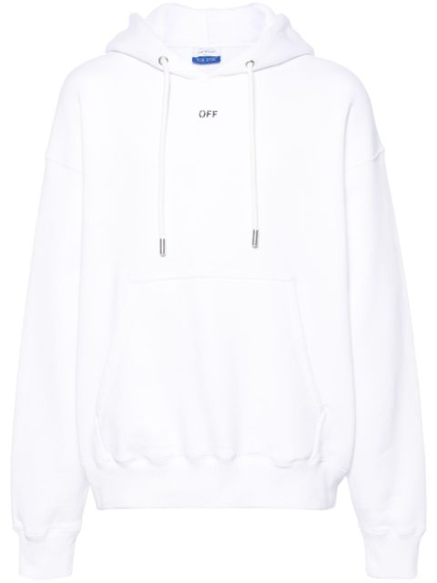 Off-White logo-print cotton sweatshirt Men