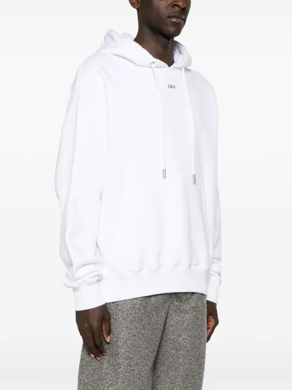 安価 ワタナベ logo-print Off-White Cotton FARFETCH | White | Sweatshirt トップス