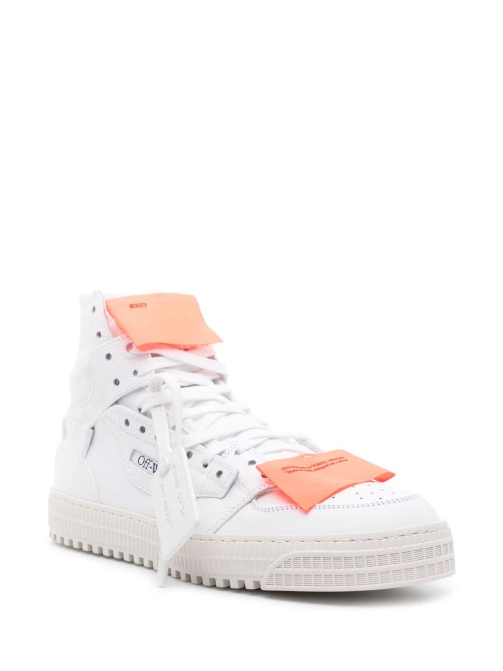 Off-White 3.0 Off-Court high-top sneakers - Wit