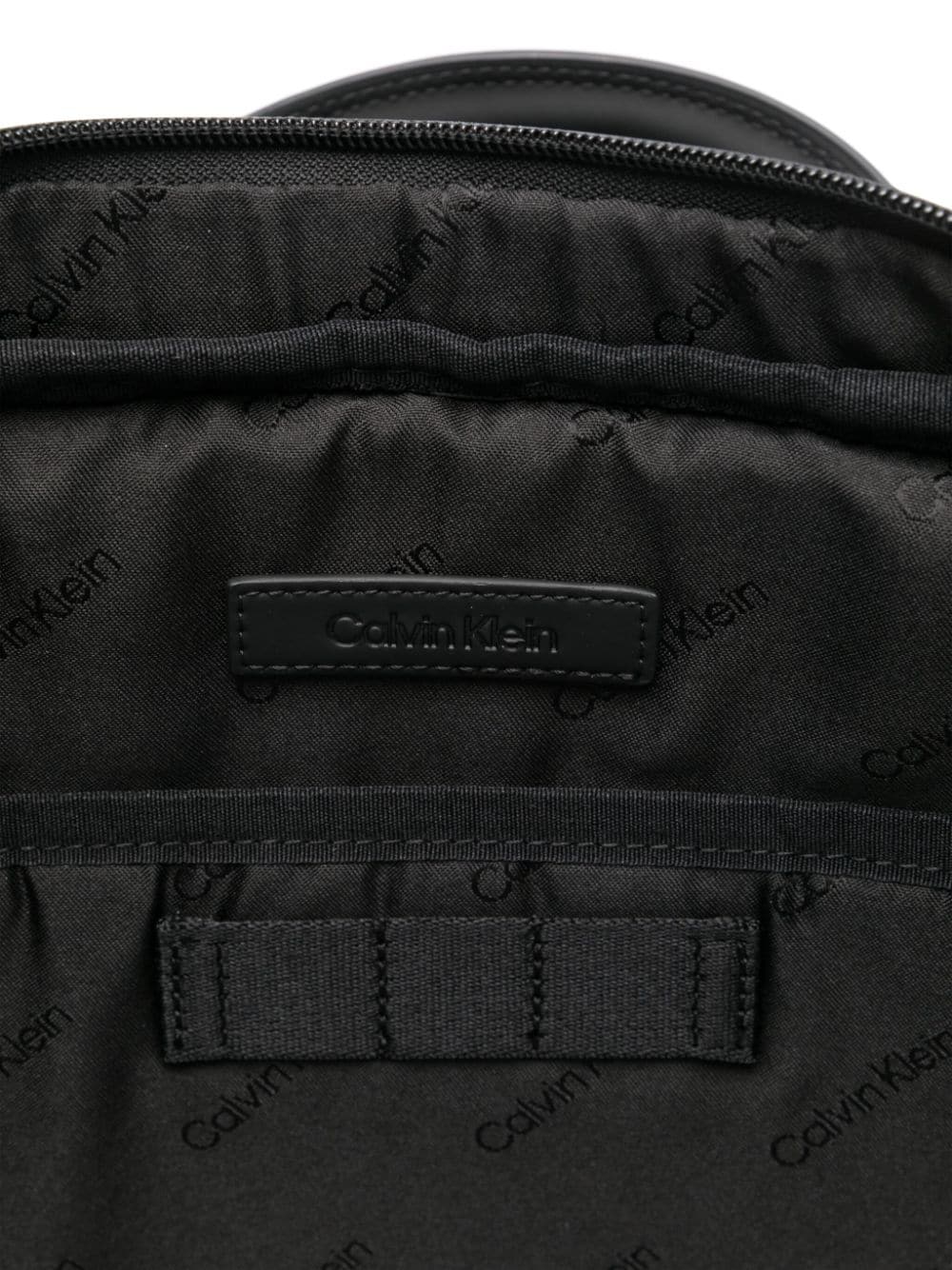 Shop Calvin Klein Muti-strap Laptop Bag In Black