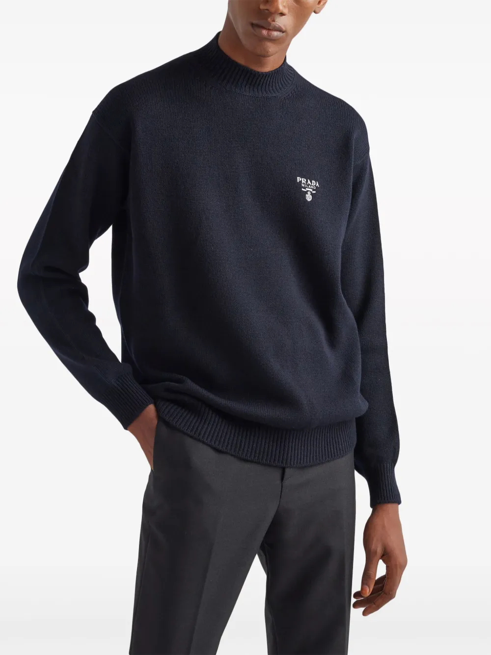 Prada Kasjmier trui Blauw