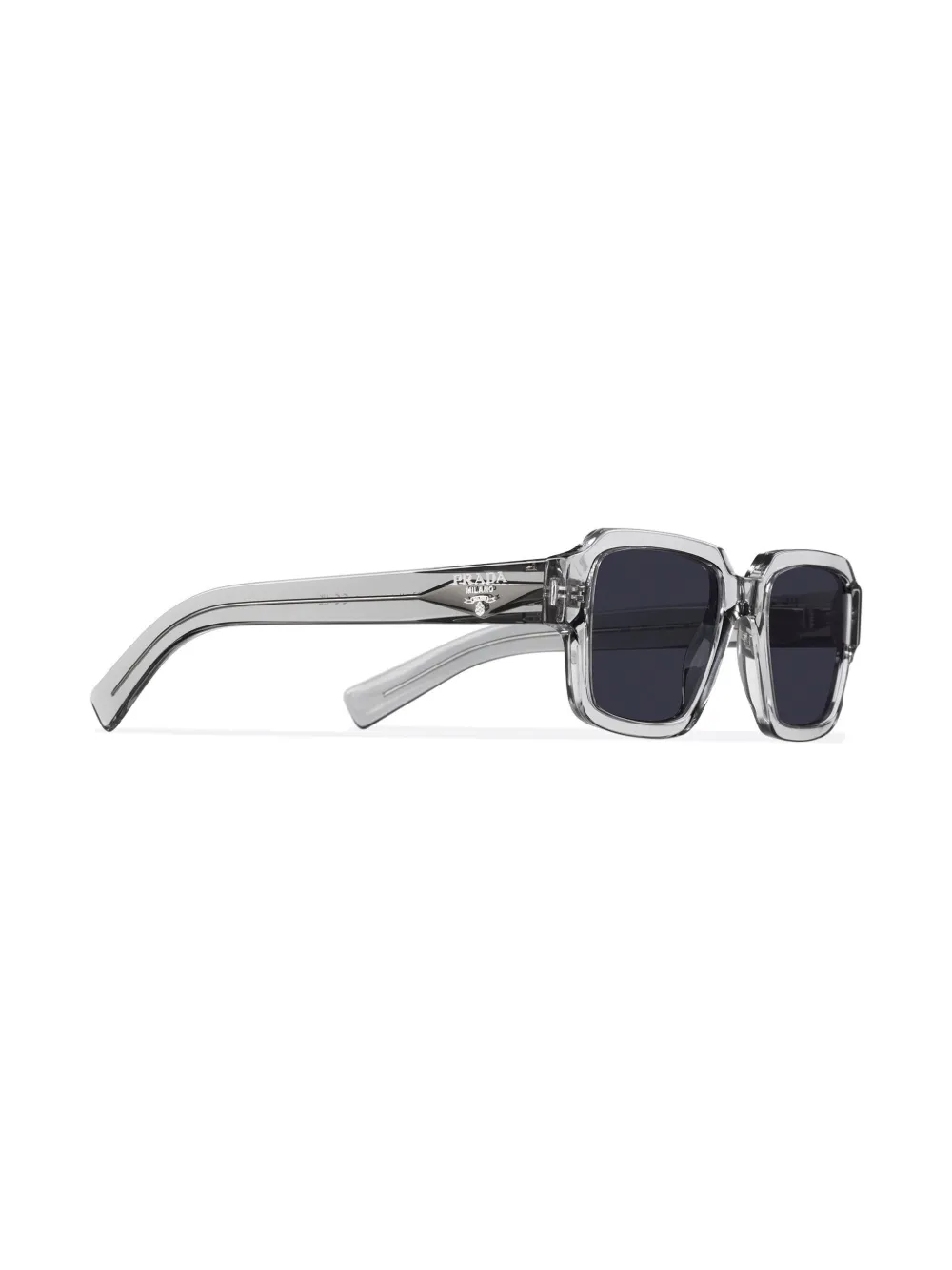 Prada Eyewear Óculos de sol retangular com logo | Image 2