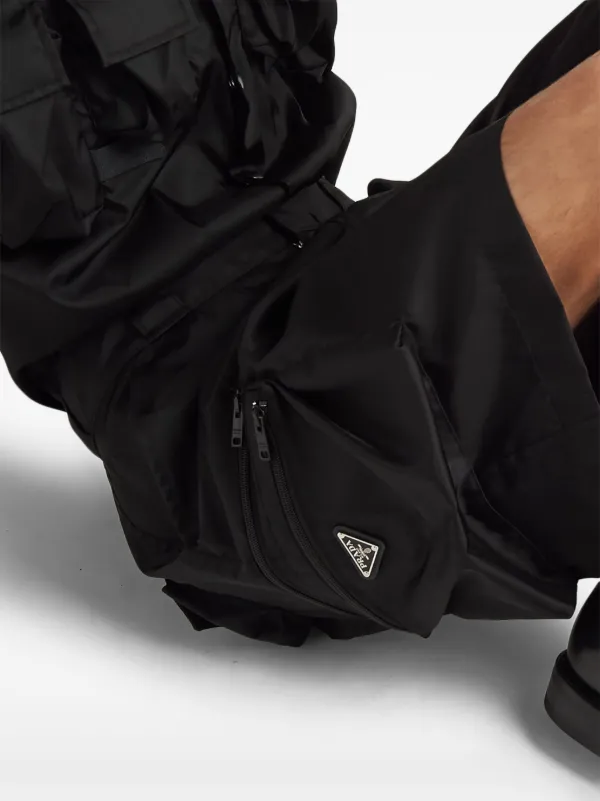 Prada Re-Nylon Bermuda Shorts | Zwart | FARFETCH NL