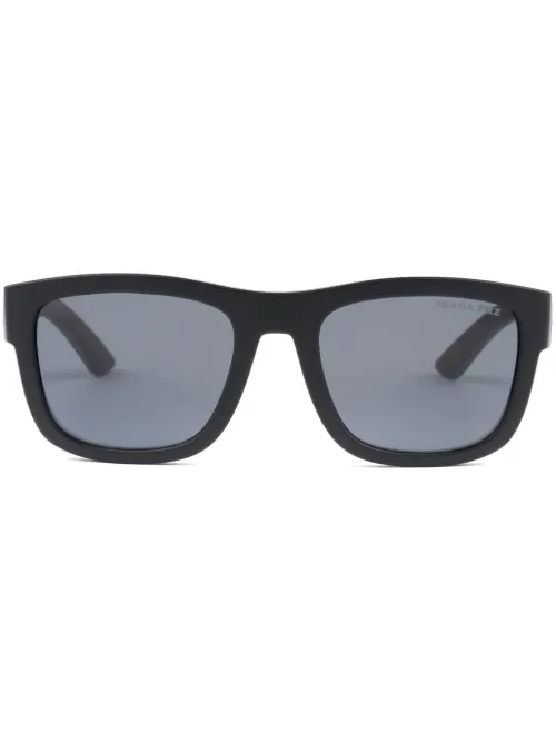 Lunettes de soleil Linea Rossa à monture carrée - Prada Eyewear - Modalova
