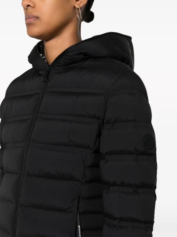 Guess black bubble coat best sale