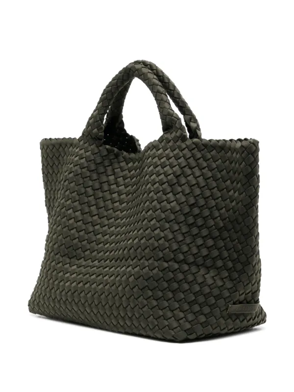 NAGHEDI Medium St. Barths Tote Bag | Green | FARFETCH UK
