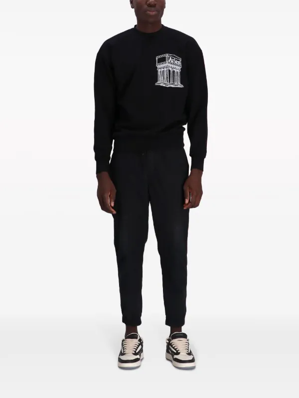 【ARIES】Mega Temple Sweat / BLACK ARIES-MEGA-TEMPLE-SWEAT-W---