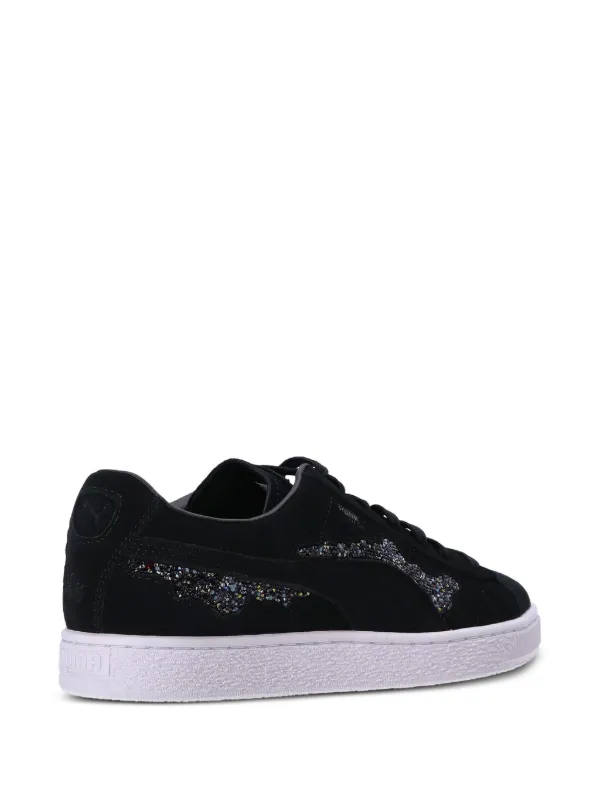 Swarovski crystal trainers on sale