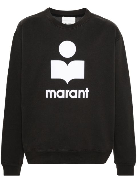 MARANT logo-print cotton sweatshirt