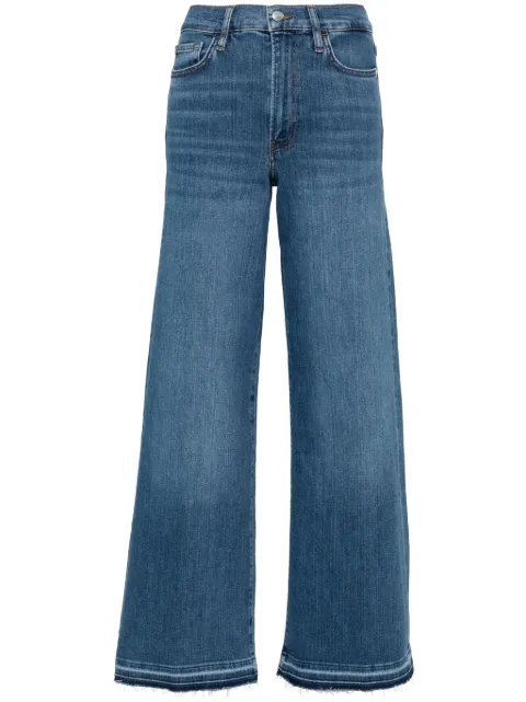 FRAME Le Slim high-rise palazzo  jeans