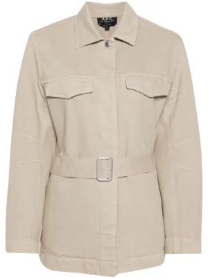 Womens beige hot sale utility jacket