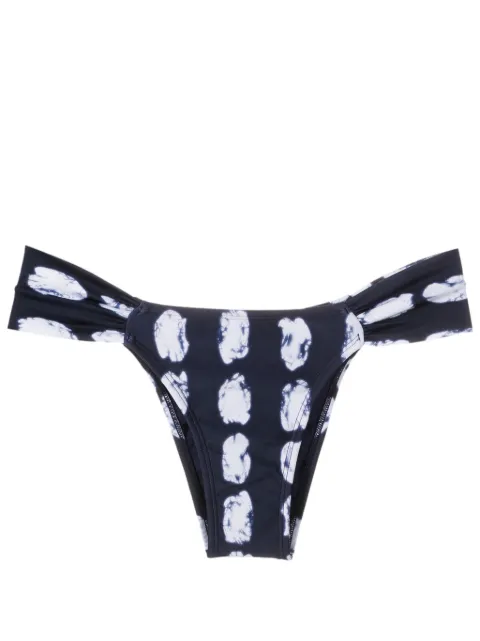 Lenny Niemeyer bikini bottom con estampado Maritma