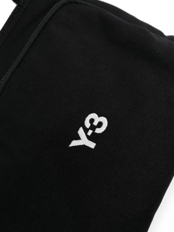 Y-3 Sacoche logo-embroidered Messenger Bag - Farfetch