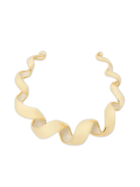 Lanvin collar con diseño retorcido