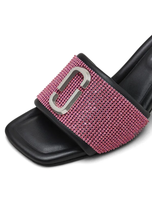 ★Marc Jacobs★9月8日までの特価★The J Marc Heeled Sandal Marc Jacobs 65MM The Rhinestone J Marc Heeled Sandal | Saks