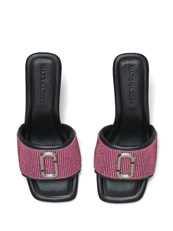 marc jacobs black sandals