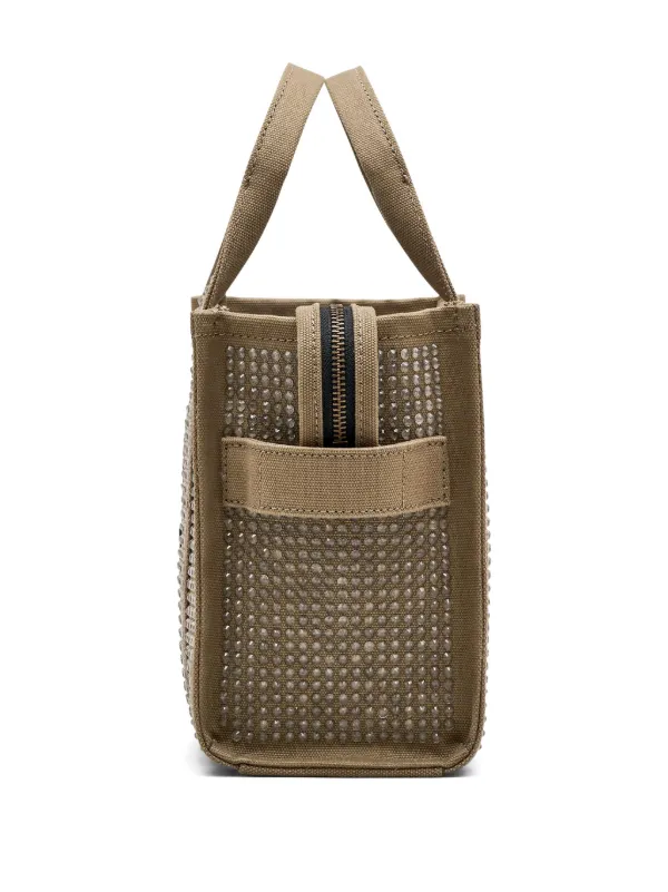 Marc Jacobs ザ スモール クリスタル キャンバス トート バッグ