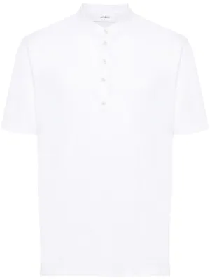 【関税・送料込み】LARDINI Men Tops WHITE メンズ ブランドLARDINI (ラルディーニ) ワンポイント