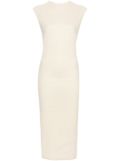 Issey Miyake Membrane textured midi dress - Neutrals