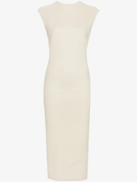 Issey Miyake Membrane textured midi dress