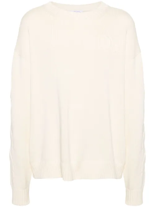 Pull à rayures diagonales - Off-White - Modalova