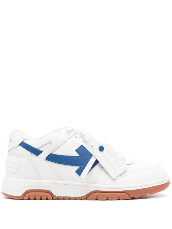 Off White Out Of Office Leather Sneakers White FARFETCH AO