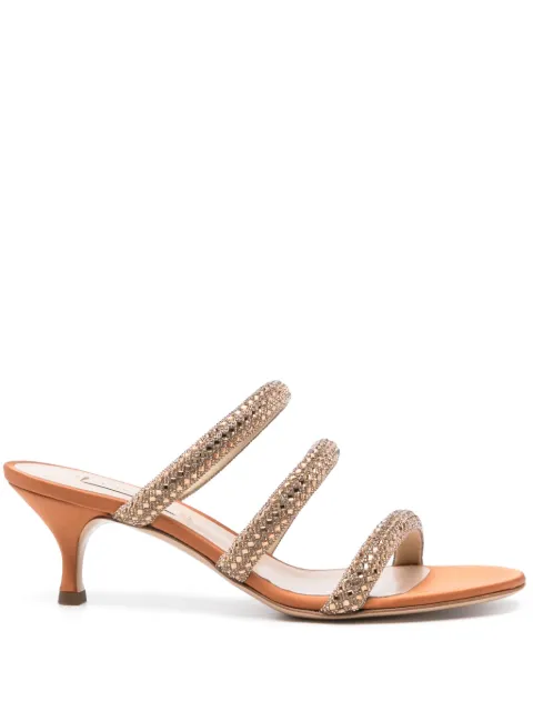 Casadei 60mm Stratosphere embellished sandals