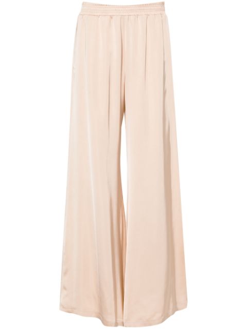 Fabiana Filippi satin wide-leg trousers