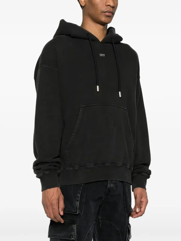 【関税込み】off-white Off stamp' hoodie Off-White Off Stamp Cotton Hoodie | Black | FARFETCH
