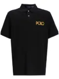 Polo Ralph Lauren logo-embroidered polo shirt - Black