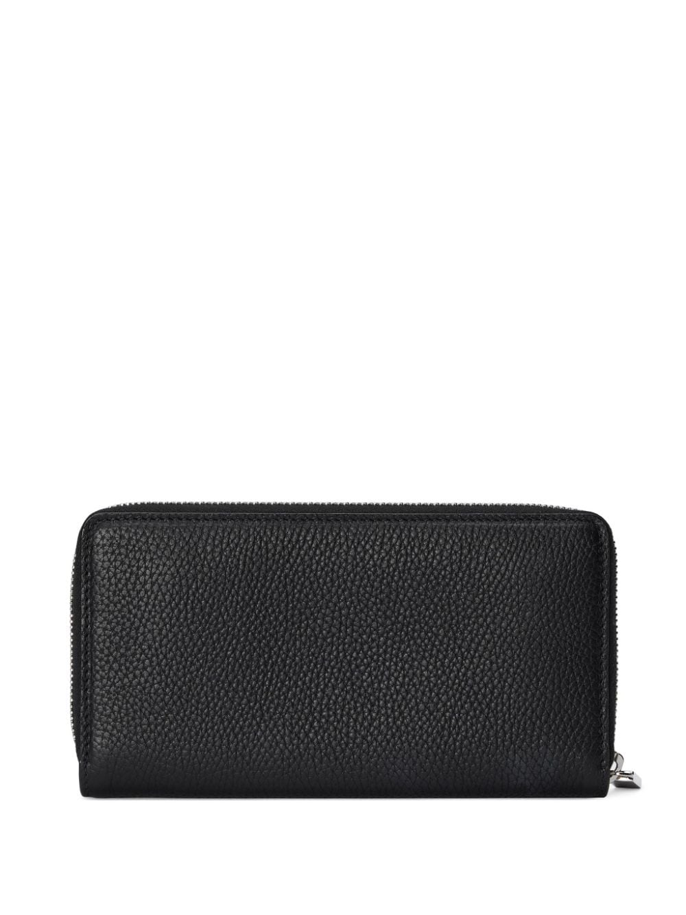 Gucci Leren portemonnee met logo Zwart