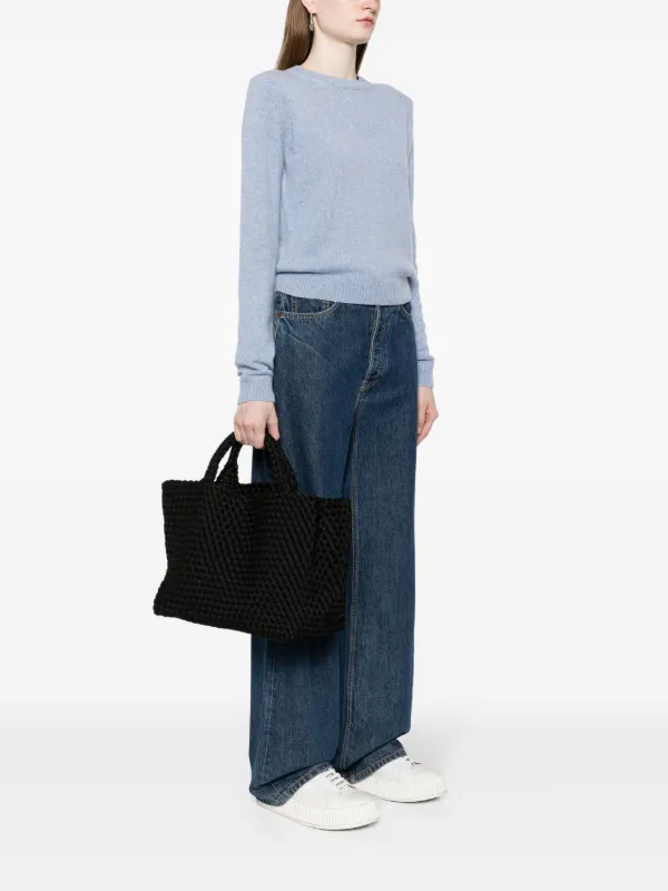 NAGHEDI Medium St. Barths Tote Bag | Black | FARFETCH PL