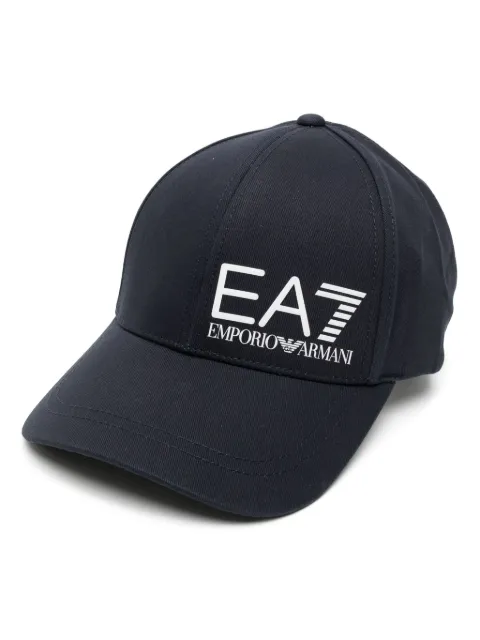 Ea7 Emporio Armani logo-print baseball cap