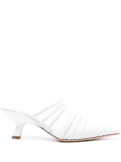Mules en cuir 65 mm - Vic Matie - Modalova