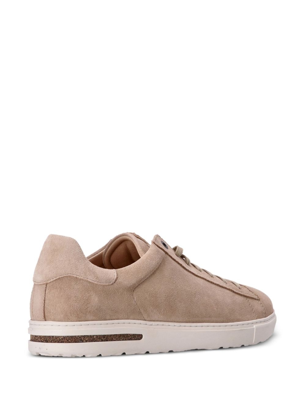 Shop Birkenstock Bend Low Leather Low-top Sneakers In Neutrals