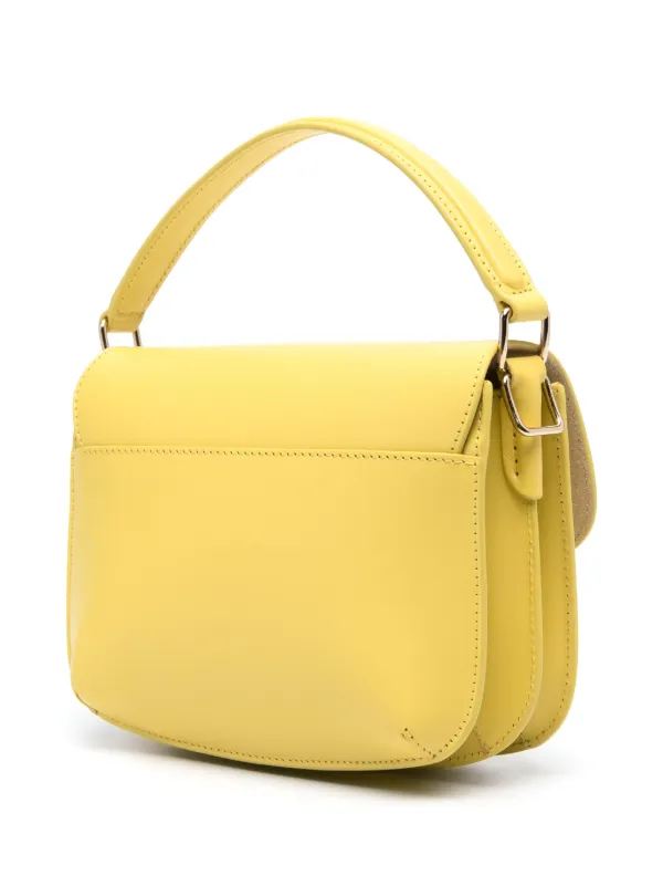 【関税込み】A.P.C. イエロー ミニ Sarah ショルダーバッグ A.P.C. Sarah Leather Shoulder Bag | Yellow | FARFETCH JO