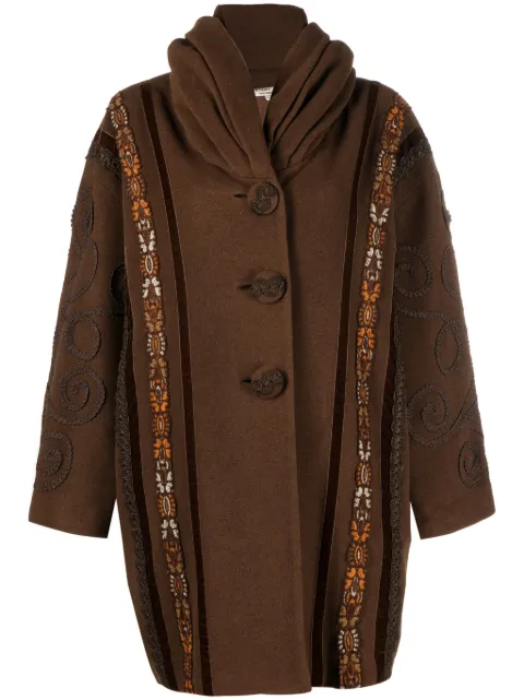 A.N.G.E.L.O. Vintage Cult 1980s hooded wool coat