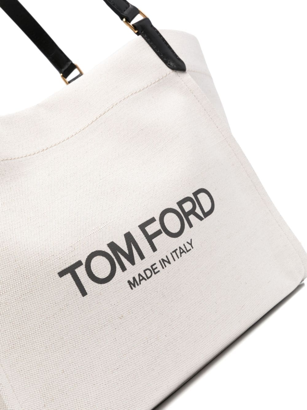 Shop Tom Ford Medium Amalfi Tote Bag In Nude