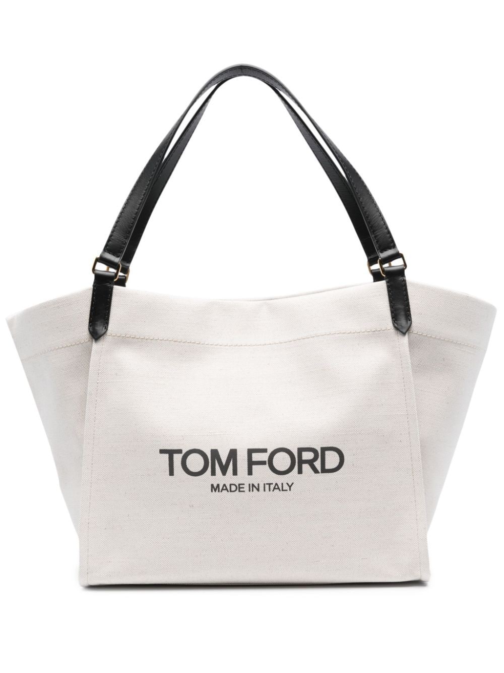 Tom Ford Medium Amalfi Tote Bag In Neutrals