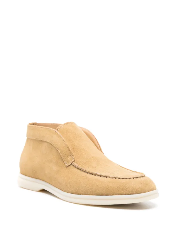 ショートブーツ・ブーティ SCAROSSO FW23 Leonarda Brown Suede (LEONARDAANKLBROSUED) Leonarda Brown Suede Boots for Women | Scarosso®