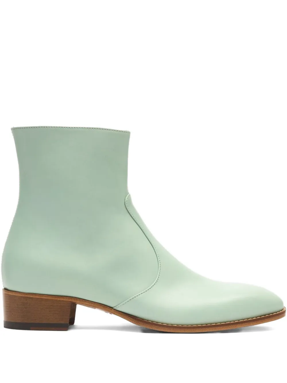 Scarosso Warren leather Chelsea boots | Green | Image 1